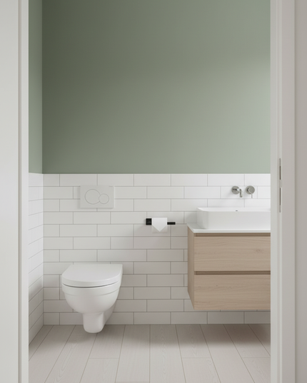 Moderner Toilettenpapierhalter aus Edelstahl in Schwarz - Ansicht 3