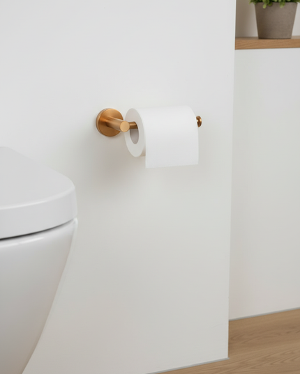 Eleganter Toilettenpapierhalter aus Edelstahl - Ansicht 2