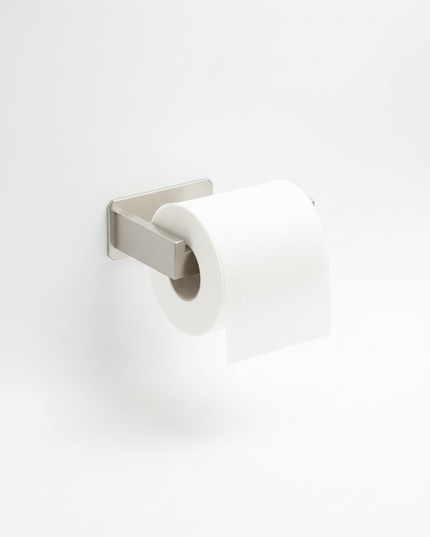 Toilettenpapierhalter aus gebürstetem Edelstahl ohne Bohren - Ansicht 5