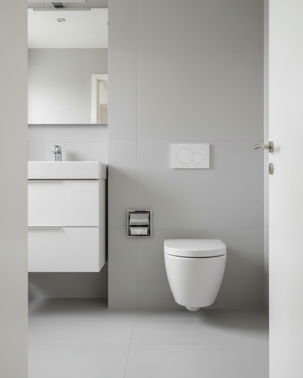 Glänzender Toilettenpapierhalter aus Edelstahl - für Ihr Bad - Ansicht 3