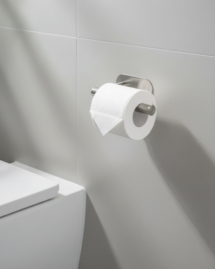 Hochwertiger Toilettenpapierhalter aus Edelstahl - Ansicht 1