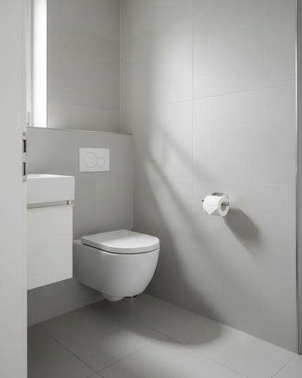 Hochwertiger Toilettenpapierhalter aus Edelstahl - Ansicht 3