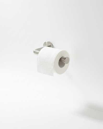 Toilettenpapierhalter aus Edelstahl zum Kleben - ohne Bohren - Ansicht 5