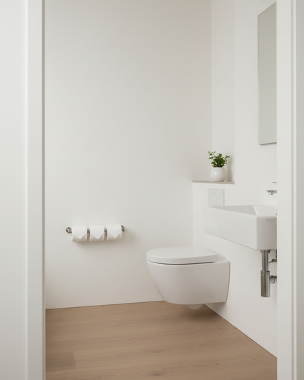 Moderner Toilettenpapierhalter aus Edelstahl - für Ihr Bad - Ansicht 3