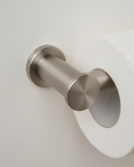 Moderner Toilettenpapierhalter aus Edelstahl - für Ihr Bad - Ansicht 4