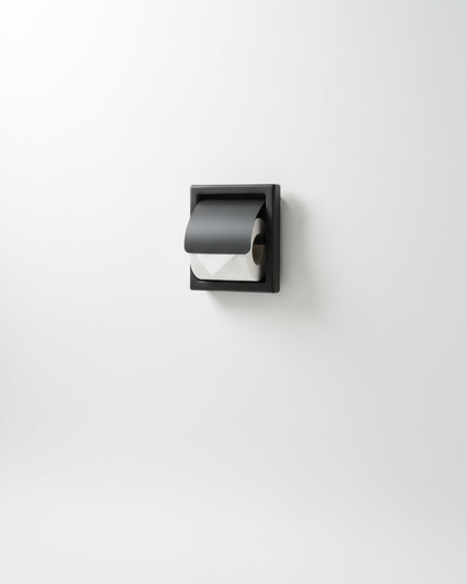 Eingebauter Toilettenpapierhalter - sauber integriert - Ansicht 5