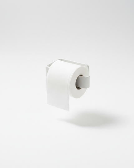 Weißer selbstklebender Toilettenpapierhalter - ohne Bohren - Ansicht 5