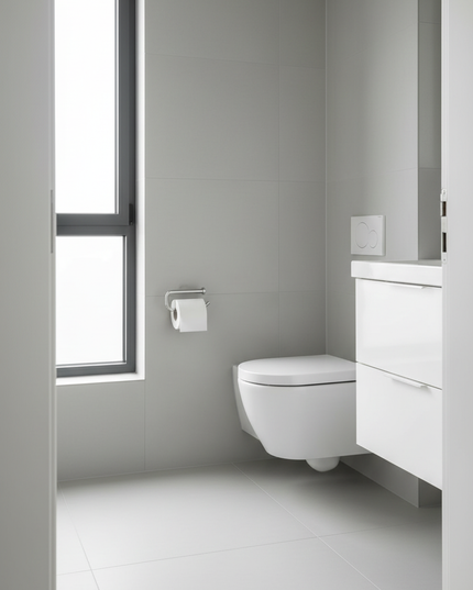 Glänzender Toilettenpapierhalter in Silber - für Ihr Bad - Ansicht 3