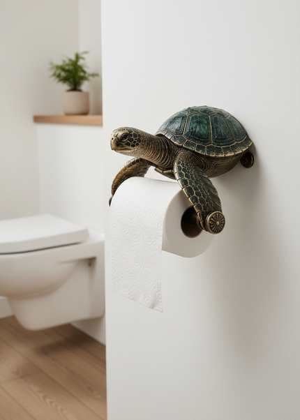 Toilettenpapierhalter für Wand aus Kunststoff - Ansicht 1
