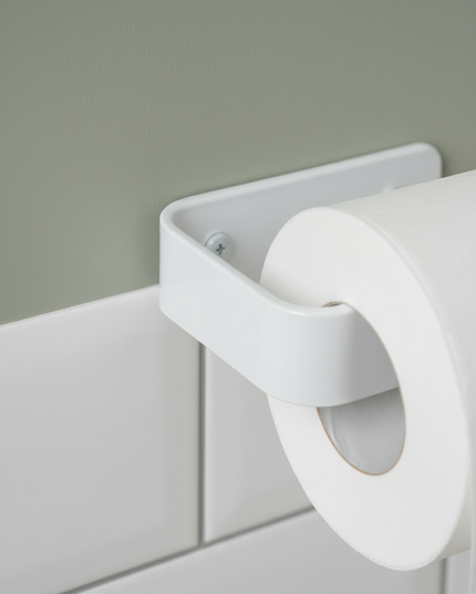 Moderner Toilettenpapierhalter für die Wand - ideal fürs Bad - Ansicht 4