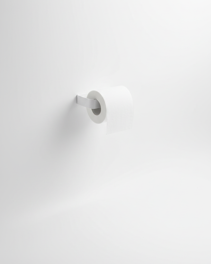 Toilettenpapierhalter für Wand in Weiß - passt in jedes Bad - Ansicht 5